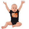 Happy Halloween Trick or Treat Bats Baby Romper Boys or Girls Brisco Brands - 3 of 4