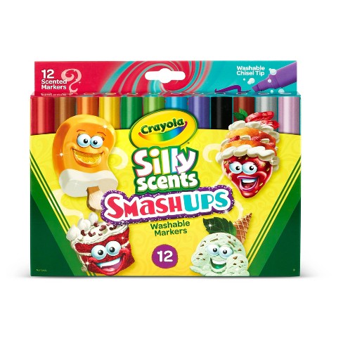 Crayola Silly Scents Washable Scented Markers, 10 Count, Gift for