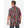 KingSize Men's Big & Tall Printed Camp Shirt - 3 of 4