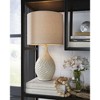Signature Design by Ashley Garinton Ceramic Table Lamp, Cream - 2 of 4