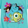 Girls' - Disney - Floral Group Fitted Short Sleeve Graphic T-Shirt - 2 of 4