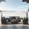 PexFix 72 in. x 47 in. Outdoor Privacy Rectangle Screen Galvanized Steel Panel Divider in White - 3 of 4