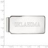 Black Bow Jewelry Sterling Silver Oklahoma Sooners NCAA Money Clip - 2 of 3