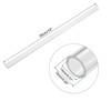 Unique Bargains Lamp Lantern Water Cooling System Acrylic Round Pipes Clear 2 Pcs 14" - 2 of 4