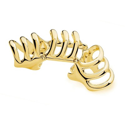 Lucy Quartermaine - Waterfall Armour Ring in Gold Vermeil