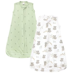 Hudson Baby Cotton Long-Sleeve Wearable Sleeping Bag, Sack, Blanket, Cuddly Koala Sleeveless - 1 of 4