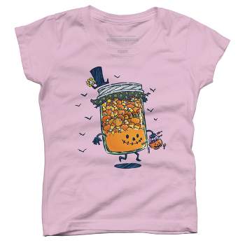 Girl's Design By Humans Halloween Jam By nickv47 T-Shirt