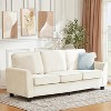 3 Seater Sofa Couch Oversized Modern Chenille 83 Inch Couch, Comfy Deep Seat Lounge Loveseat, Washable Cozy Cloud Sofa for Home Office Apartment - 4 of 4