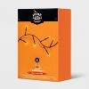 60ct LED Dewdrop Halloween Fairy String Lights Garland Orange - Hyde and EEK! Boutique™ - 4 of 4