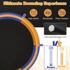 Infans 48" Mini Trampoline with Enclosure Heavy-duty Metal Frame U-shaped Legs Orange - 4 of 4