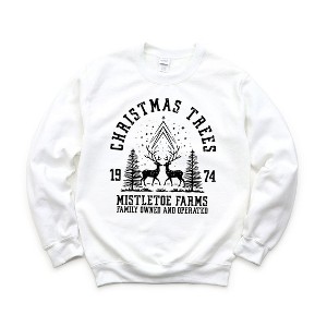 Simply Sage Market Women's Graphic Sweatshirt Mistletoe Farms 1974 - 1 of 2