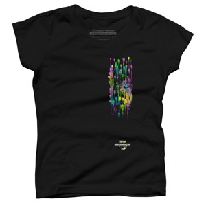 Girl's Design By Humans My piano By Sebasebi T-Shirt - 1 of 3