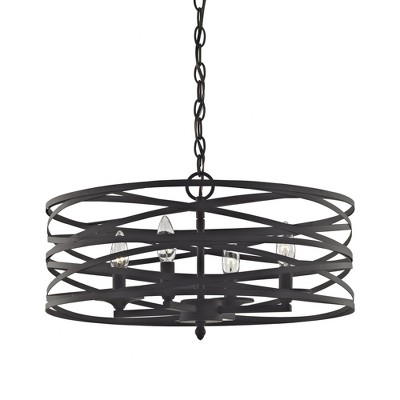 Elk Home Vorticy 4 - Light Chandelier in  Oil Rubbed Bronze