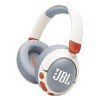 JBL Junior 470 Kid Safe On Ear Wireless Noise Cancelling Headphone Bundle with gSport Case (White) - 4 of 4