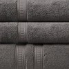 
6pc Plume Cotton Feather Touch Antimicrobial Bath Towel Set - Beautyrest - 3 of 4