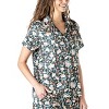 Hello Mello Womens Beauty Sleep Satin Pajama Top - 2 of 4