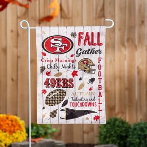 Evergreen San Francisco 49ers Garden Flag 12 x 18 Inches Indoor Outdoor Decor - 1 of 1