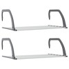 vidaXL Drying Racks 2 pcs 20.9"x13"x7.1" Aluminum - 2 of 4