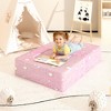 Hooseng Toddler Couch, 3 in 1 Glow Modular Kids Play Couch Sofa, Toddler Fold Out Couch for Playroom, Convertible Play Foam Couch for Boys & Girls - 3 of 4