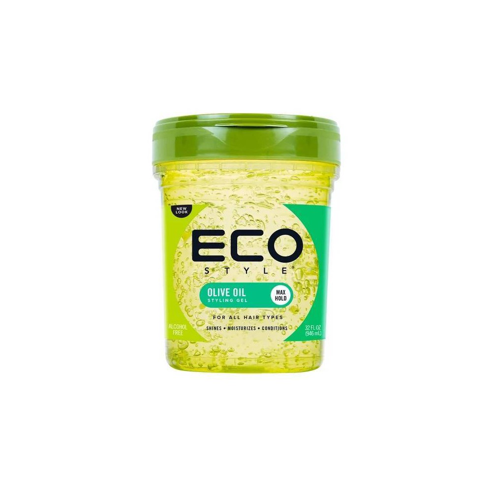 Photos - Hair Styling Product Eco Style Olive Styling Gel - 32 fl oz 