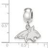 Black Bow Jewelry Sterling Silver Montana State Bobcats NCAA Bead Charm - 3 of 4