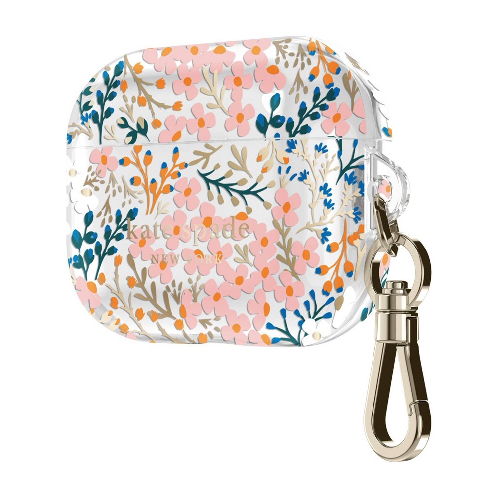 Kate Spade New York Apple AirPods Pro (2nd Generation) Protective Case - Multi Floral/Rose/Pacific Green