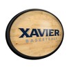 College Basketball Hardwood Design Oval Slimline Lighted Wall Sign - 2 of 4