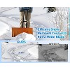 30"Heavy Duty Wheeled Snow Shovel,Adjustable Metal Snow Pusher with 5-Position Handle & Multi-Angle Carbon Steel Blade - 4 of 4
