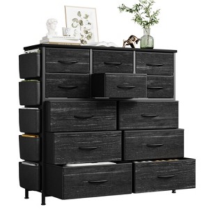10 Drawers Dresser for Bedroom, Fabric Dressers & Chests of Drawers with Side Pockets - 1 of 4
