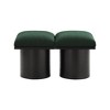 Meridian Furniture,Pavilion Boucle Fabric Bench - 2 of 4