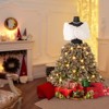 Tangkula 5FT Pre-Lit Dress Form Christmas Tree Mannequin Artificial Tree with 465 Branch Tips 50 LED Light Balls 36 Natural Pine Cones Shawl Necklace - 3 of 4