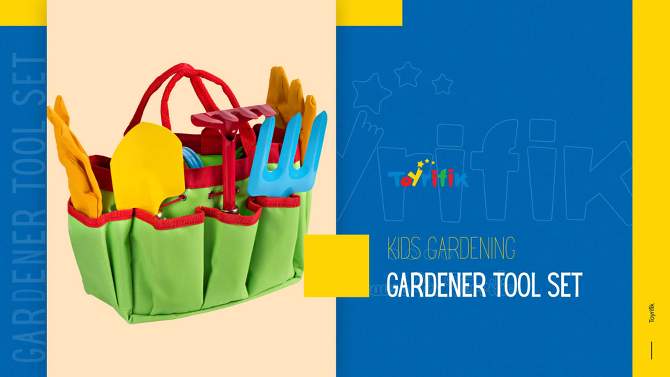 Toyrifik Little Gardener Tool Set, 2 of 7, play video