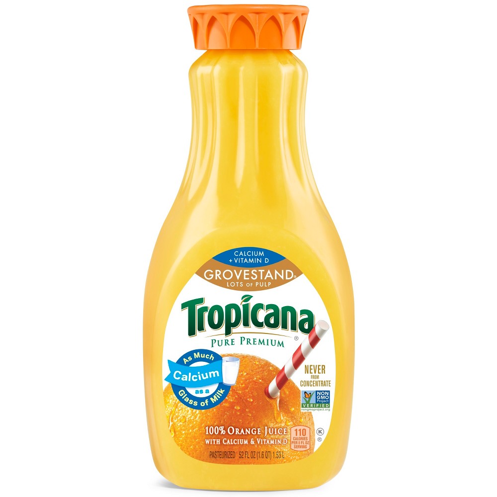 UPC 048500307847 product image for Tropicana Pure Premium Lots of Pulp Calcium & Vitamin D Grovestand Orange Juice  | upcitemdb.com