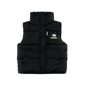 MyKids-USA Style Kids’ Unisex Outerwear: Sleeveless Single Breasted Coat for Children - 1 of 4