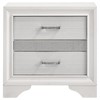 Vynxaria 2-Drawer Nightstand with Hidden Felt-Lined Jewelry Tray - Full Extension Glides, Transitional Style - 4 of 4