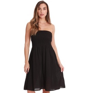 Riviera Sun Womens Strapless Tube Short Dress - Summer Dresses - 1 of 4