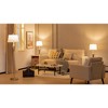 Costway Modern 79.5inch Fabric Loveseat Couch Living Room Sofa for Small Spaces Beige - 3 of 4