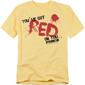 Shaun Of The Dead Red On You Adult T-Shirt - 1 of 4