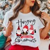 Simply Sage Market Women's Hanging With My Gnomies Short Sleeve Graphic Tee - 2 of 4