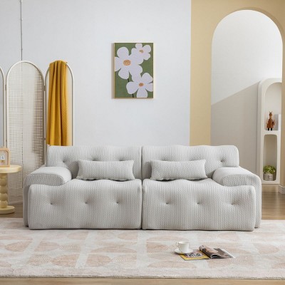 Most Comfortable Affordable Sofas With High Density Foam Cushions,Large Size Single Sofa Chair For Living Room-Cuddlewood