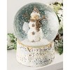 Sullivans 5" White Snowman Waterglobe - 2 of 4
