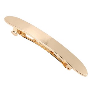 Unique Bargains Grace Polished Marquise Hair Barrettes 1 Pc - 1 of 4