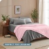 Microplush Fleece Bed Blanket by Bare Home - 4 of 4