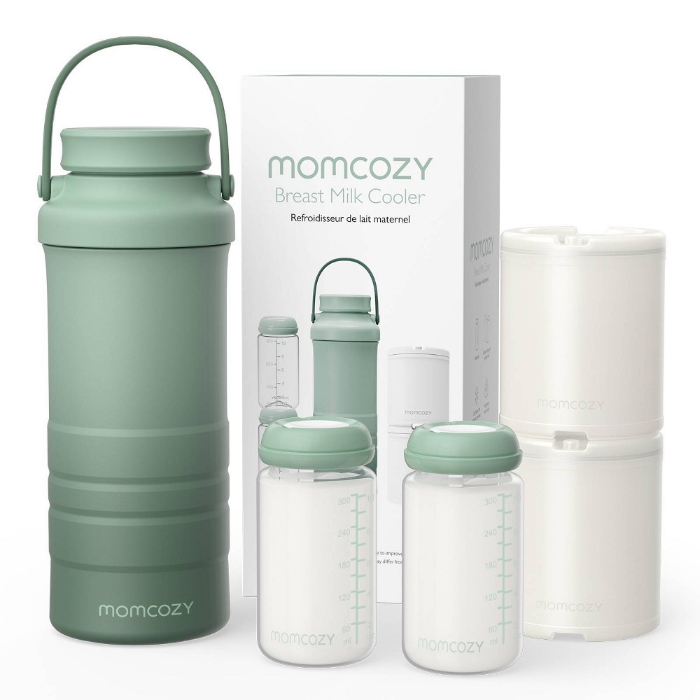 Photos - Kids Tableware Momcozy Portable Breast Milk Cooler - Green 