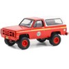 1984 Chevrolet M1009 Red w/White Camper Shell "Alaska State Fire Marshal" "Fire & Rescue" 1/64 Diecast Model Car by Greenlight - 2 of 3