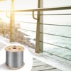 VEVOR T316 Stainless Steel Cable 1/8"7x7 Steel Wire Rope Cable 500FT Cable Railing Transport Wire Rope Cable for Railing Decking DIY Balustrade,Silver - 2 of 4