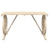 vidaXL Patio Table 45.3 In.x21.7 In.x25.6 In. Solid Wood Fir - 4 of 4