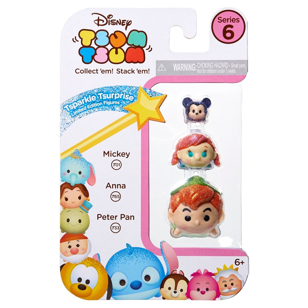 UPC 039897621548 product image for Disney Tsum Tsum Figure 3pk Series 6 | upcitemdb.com