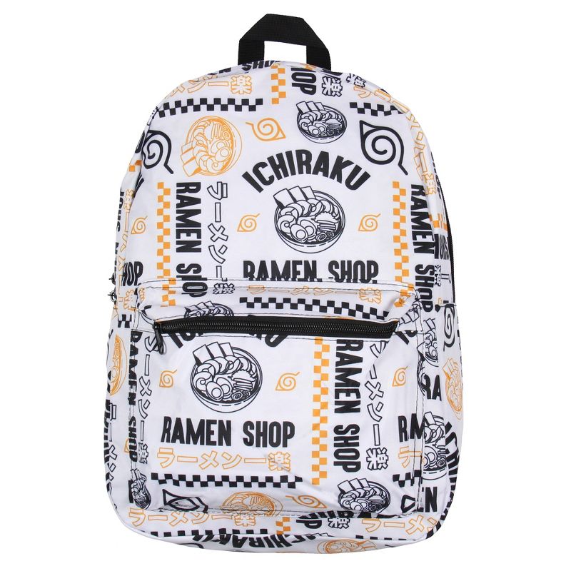 Naruto Backpack Ichiraku Ramen Shop Laptop School Travel Backpack White, 2 of 5