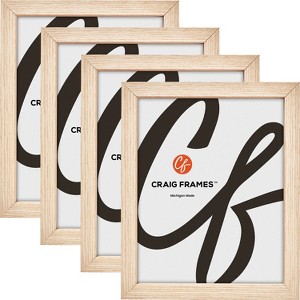 Craig Frames Farmhouse Essentials Tall Nordic Oak Natural Single Image Picture Frame, Set of 4 - 1 of 4